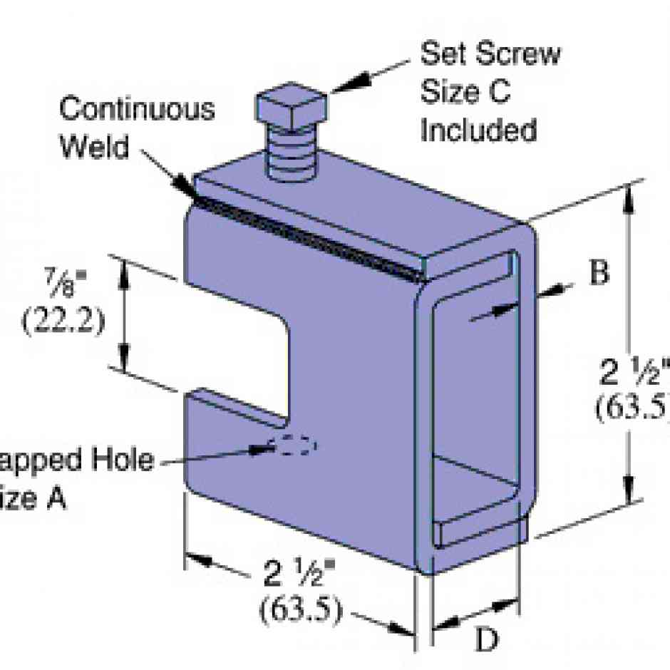 P1648S thru P1653S - Beam Clamp | Unistrut Hawaii | Honolulu, Hawaii